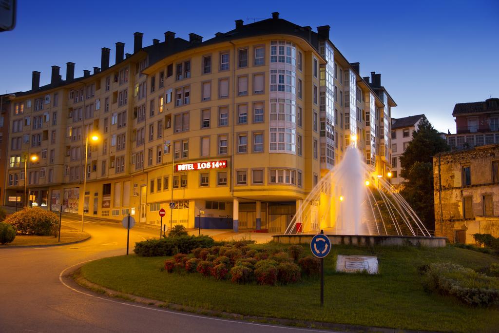 Hotel Los 14 Pravia Esterno foto