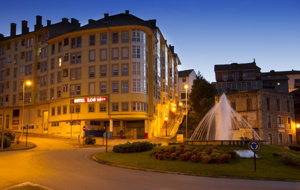 Hotel Los 14 Pravia Esterno foto